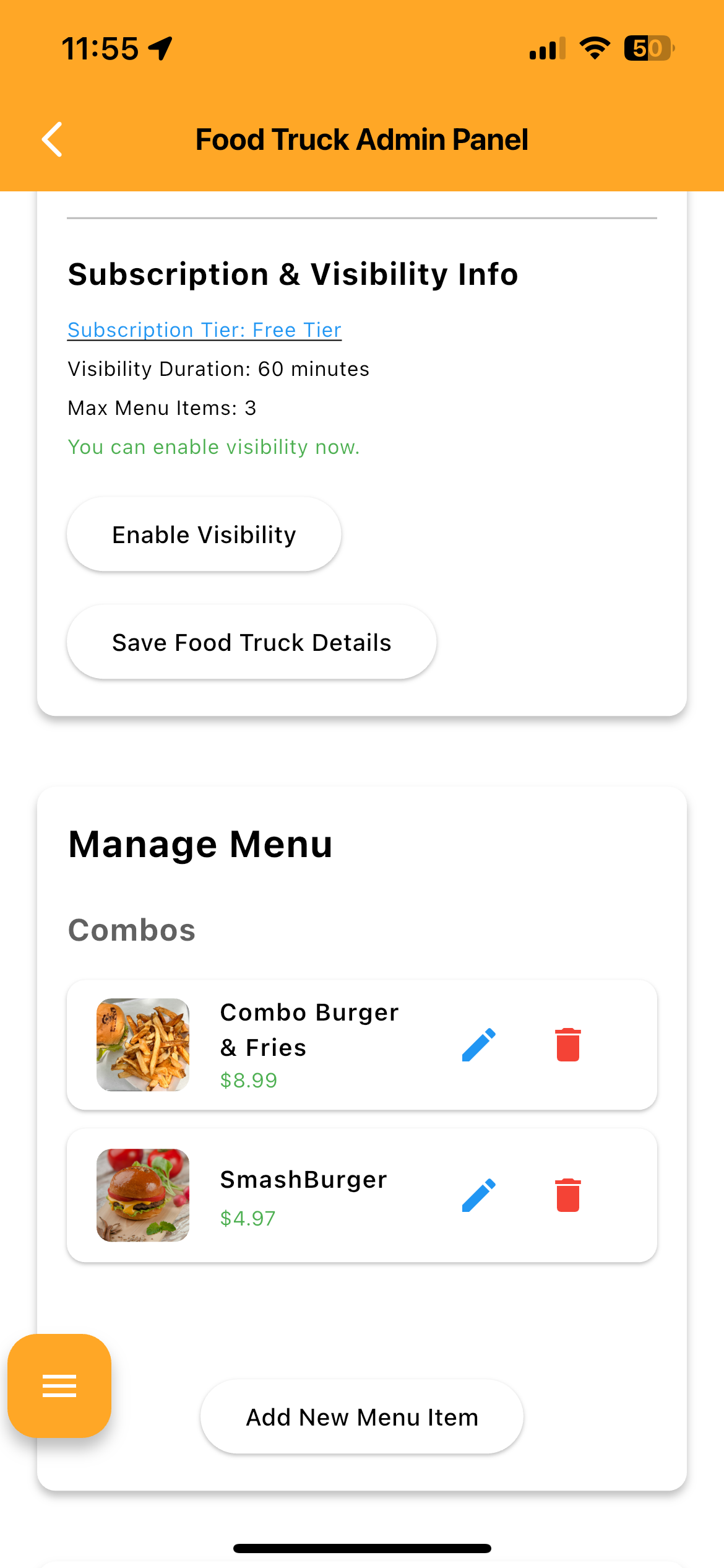 Eatscape Screenshot 2